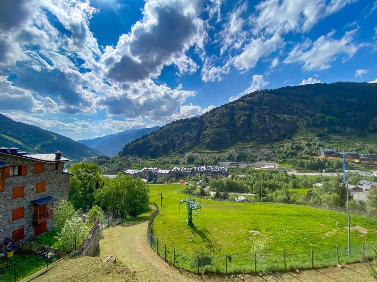 Naturaleza En Soldeu - Disfruta En Familia De Terraza Con Vistas - Parking Gratis Canillo Exterior photo